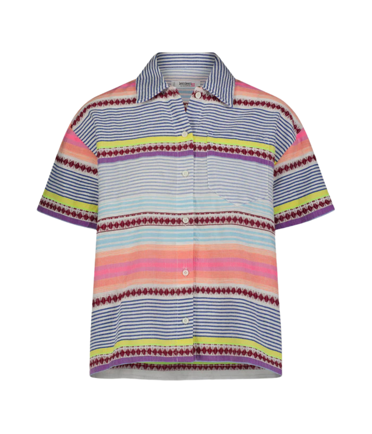 Tuuli Cabana Shirt in Cirq Citrus
