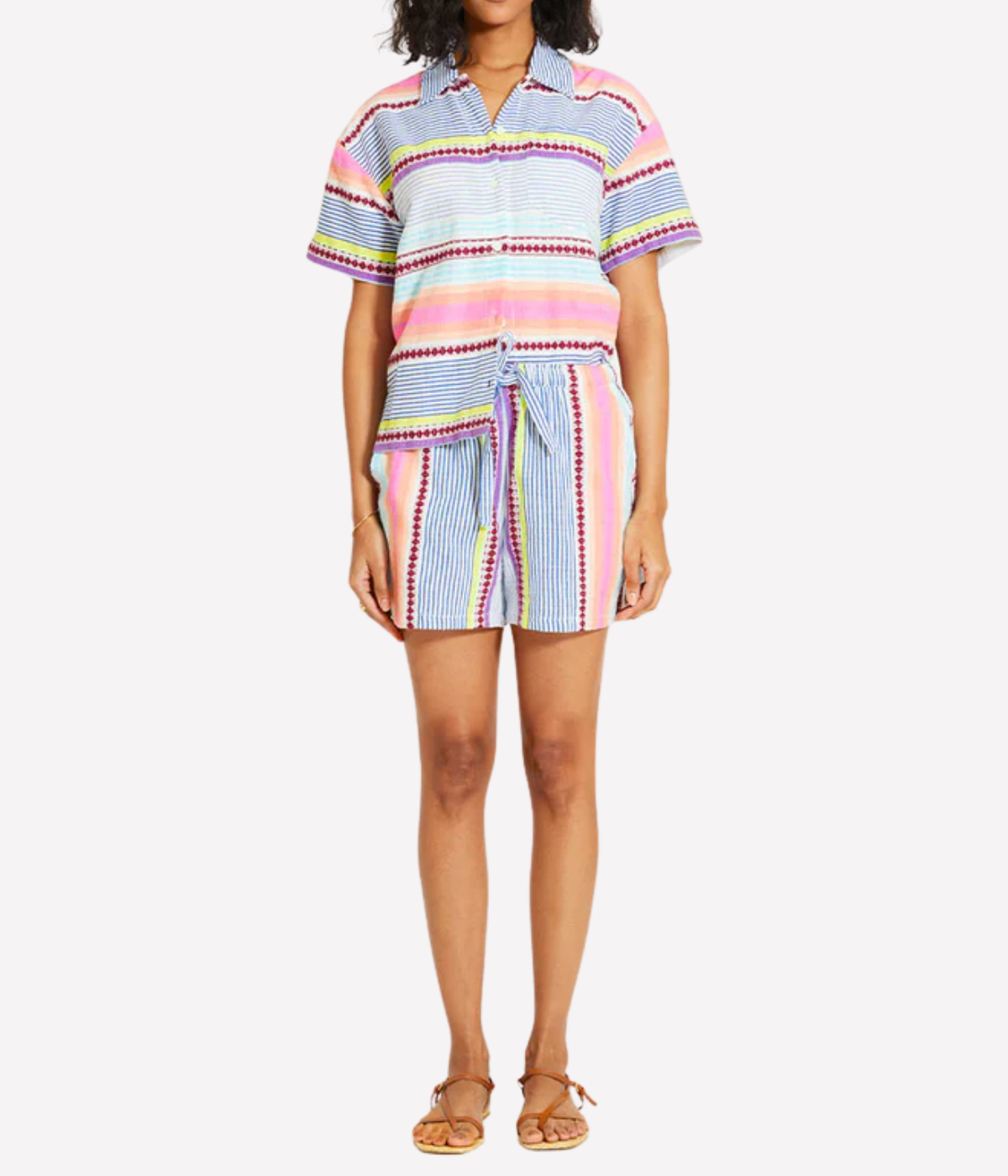 Tuuli Cabana Shirt in Cirq Citrus