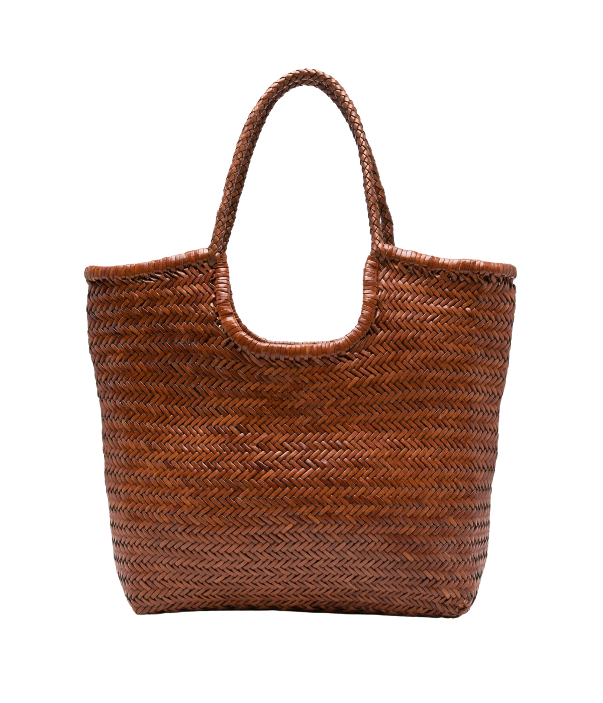 Diagonal Tripple Jump Bag in Tan