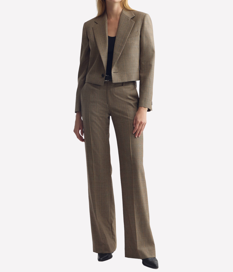 Swan Jacket In Glen Tan