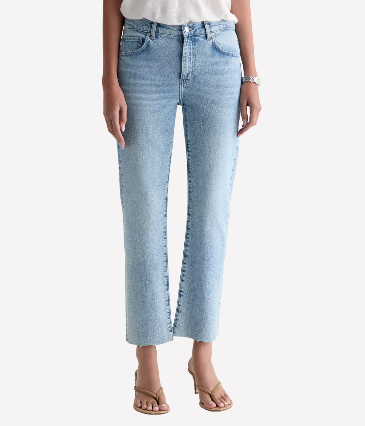 Brinley Crop Jean in Gold Country