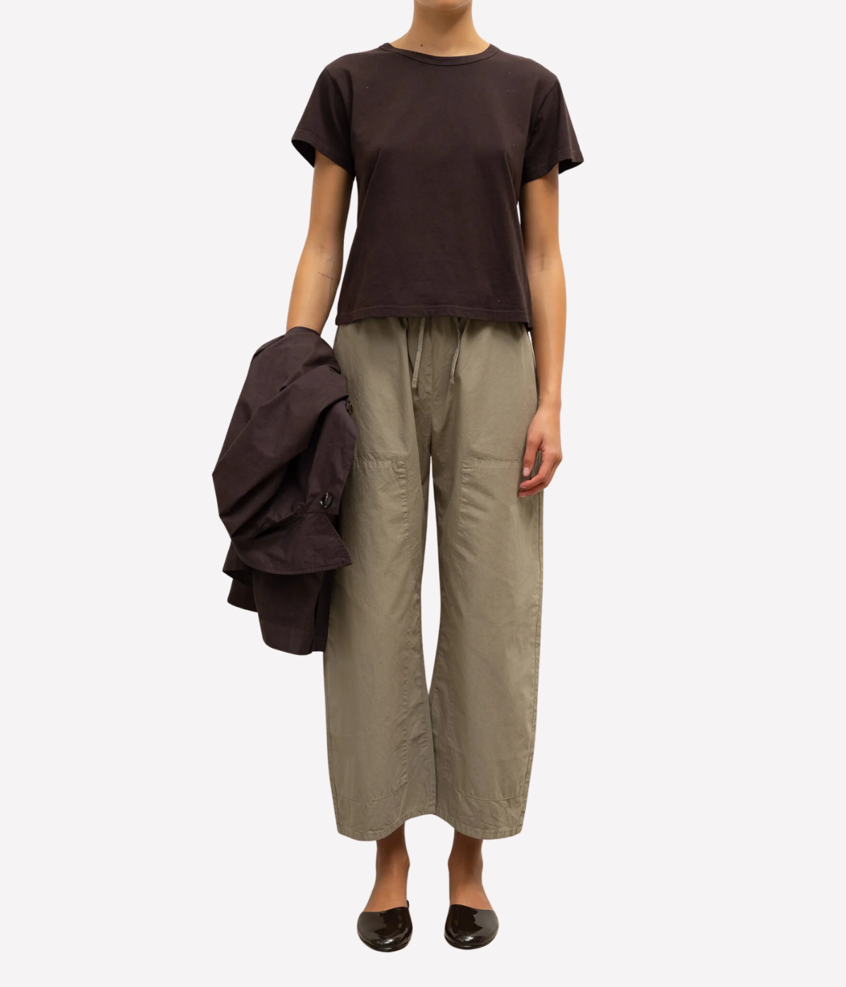 The Margo Tee in Chocolate