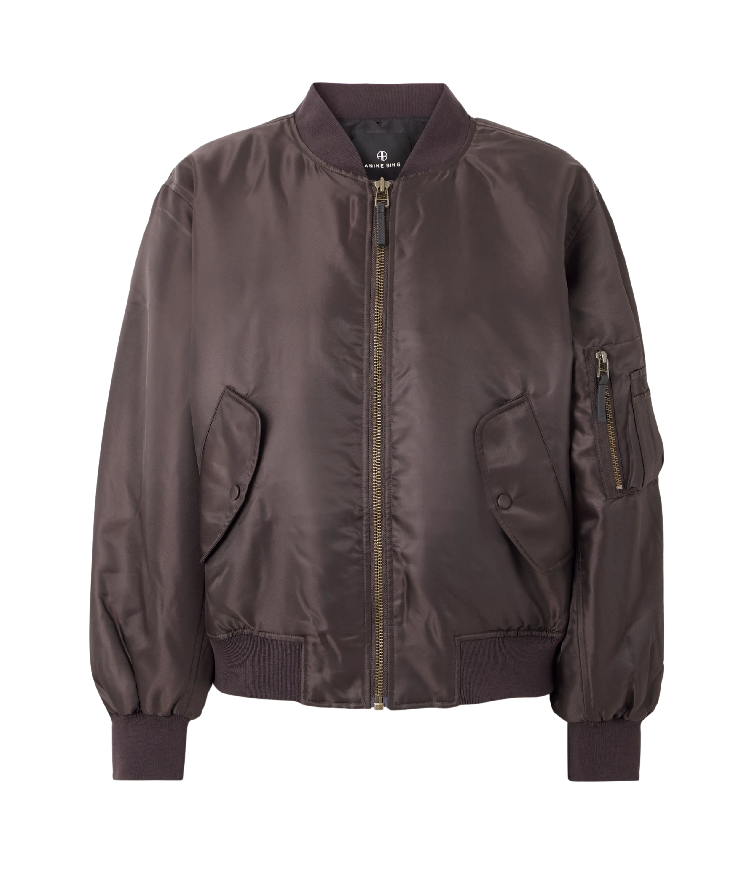 Leon Bomber in Deep Brown