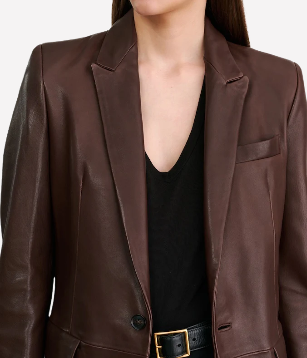 Belmonde Leather Tailored in Bordeaux