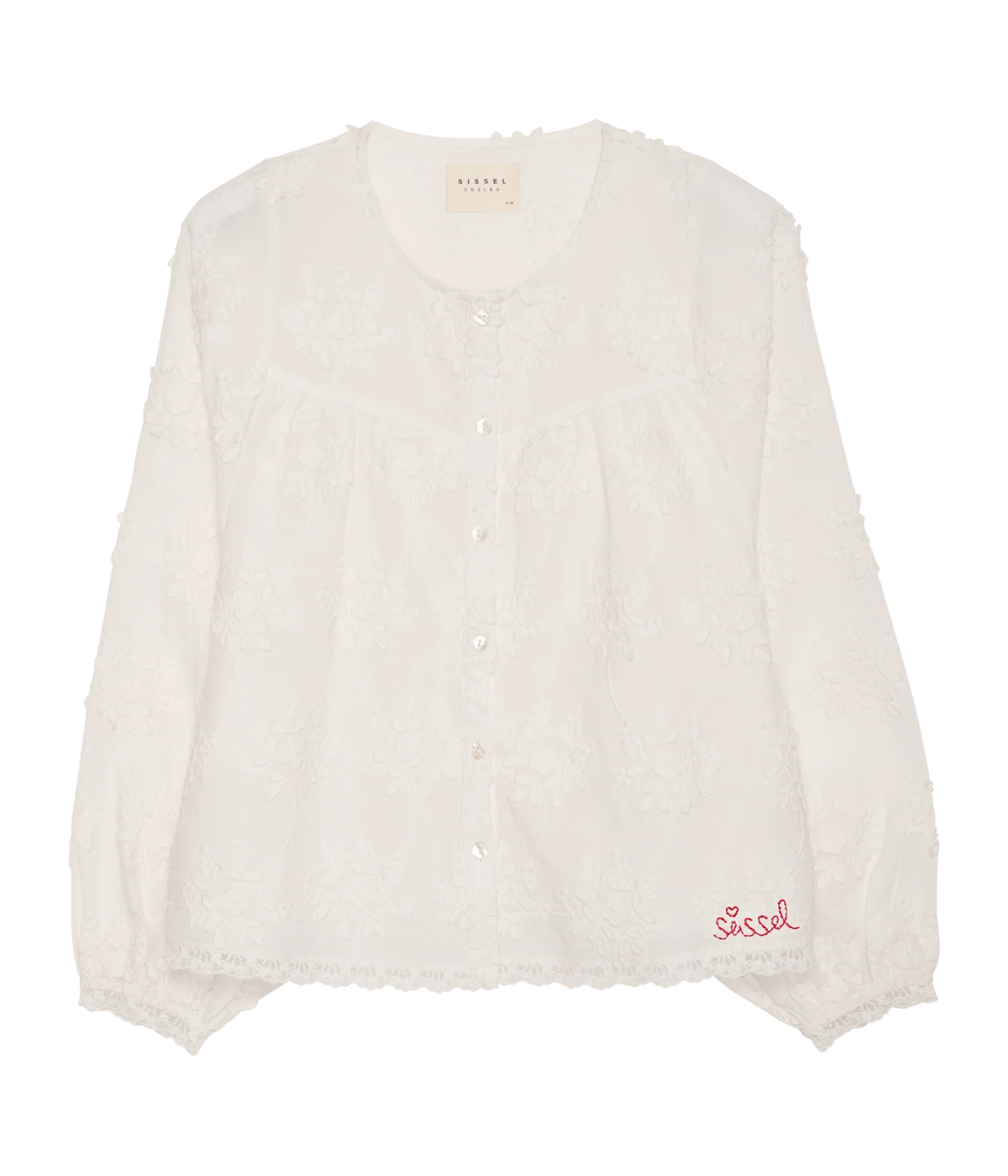 Delphine Top in Off White