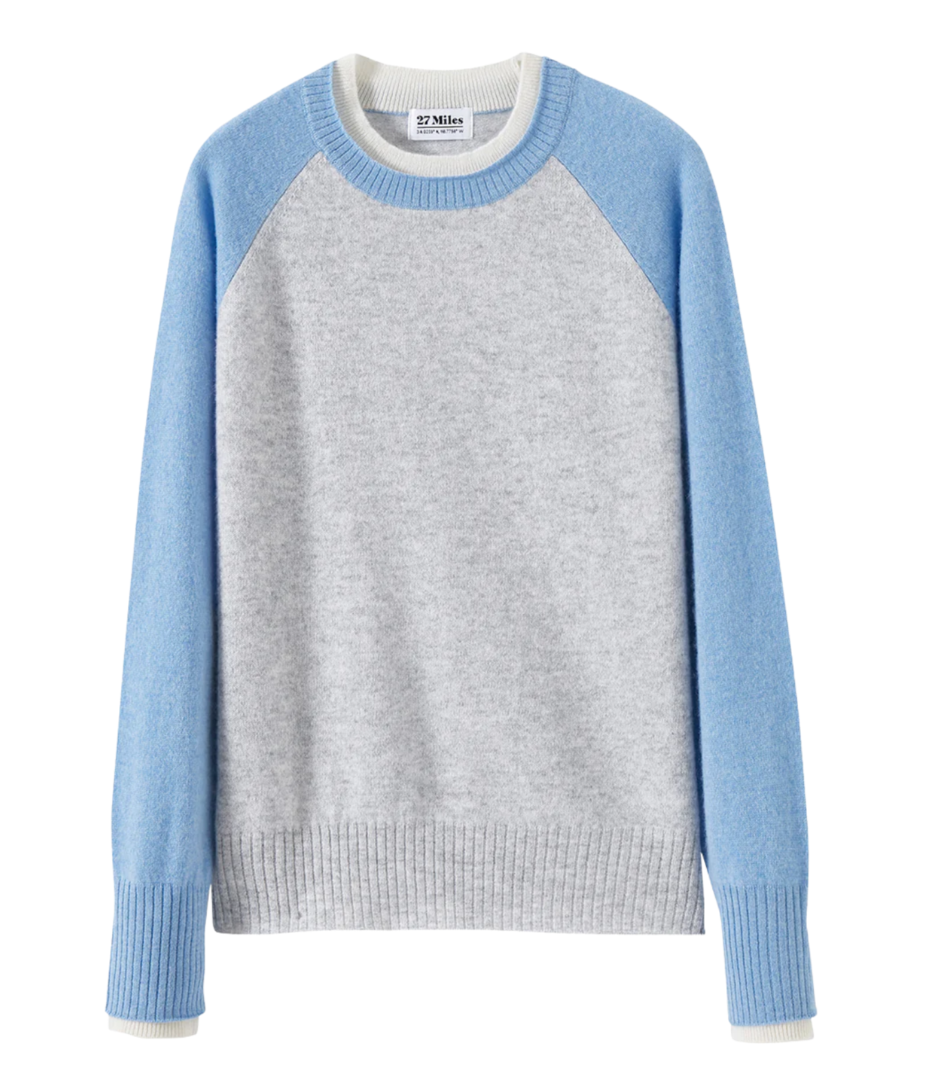 Proctor Baseball Tee in AZURE