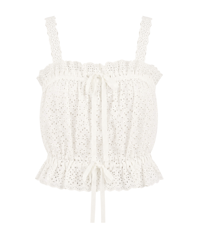 Isola Cotton Top In Pristine