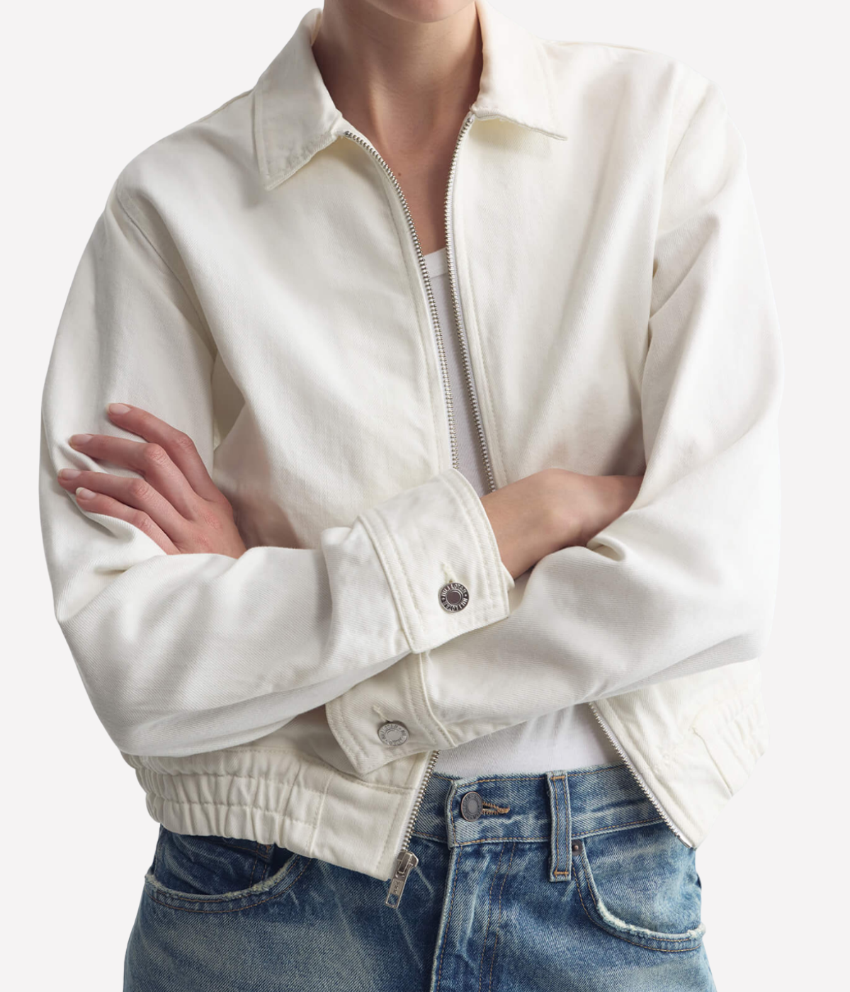 Najac Denim Jacket in Cream