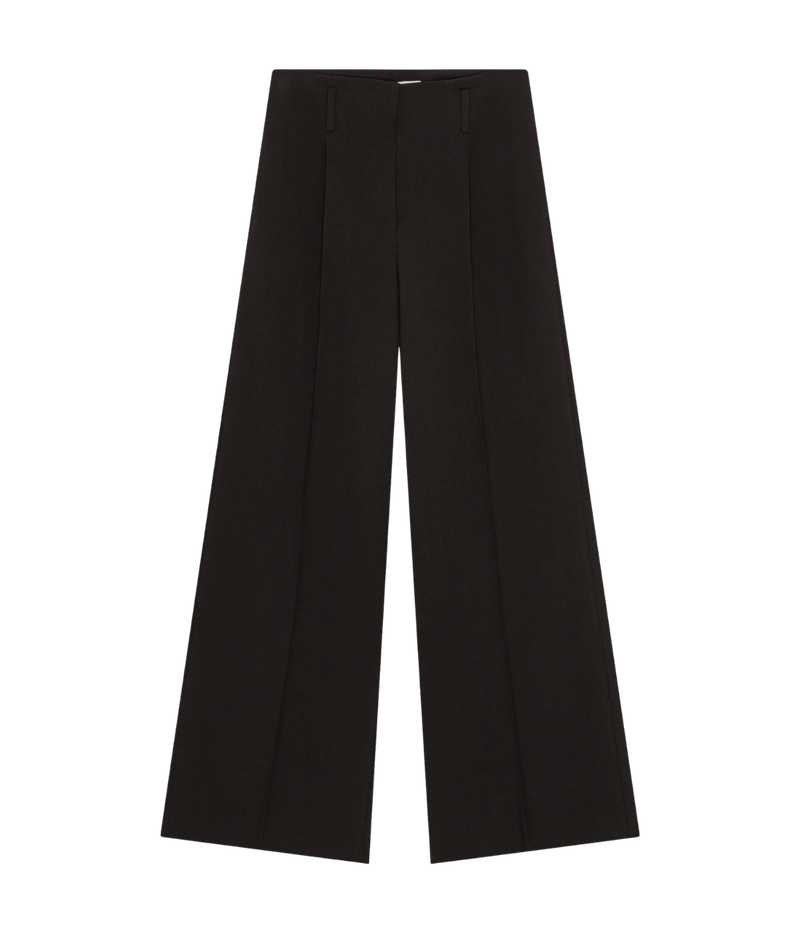 Felicia Midt Waist Pants In Black
