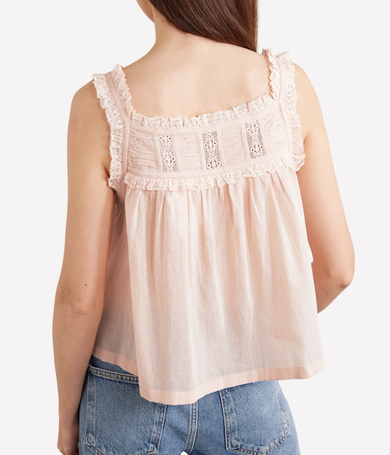 Fidella Top in Blush