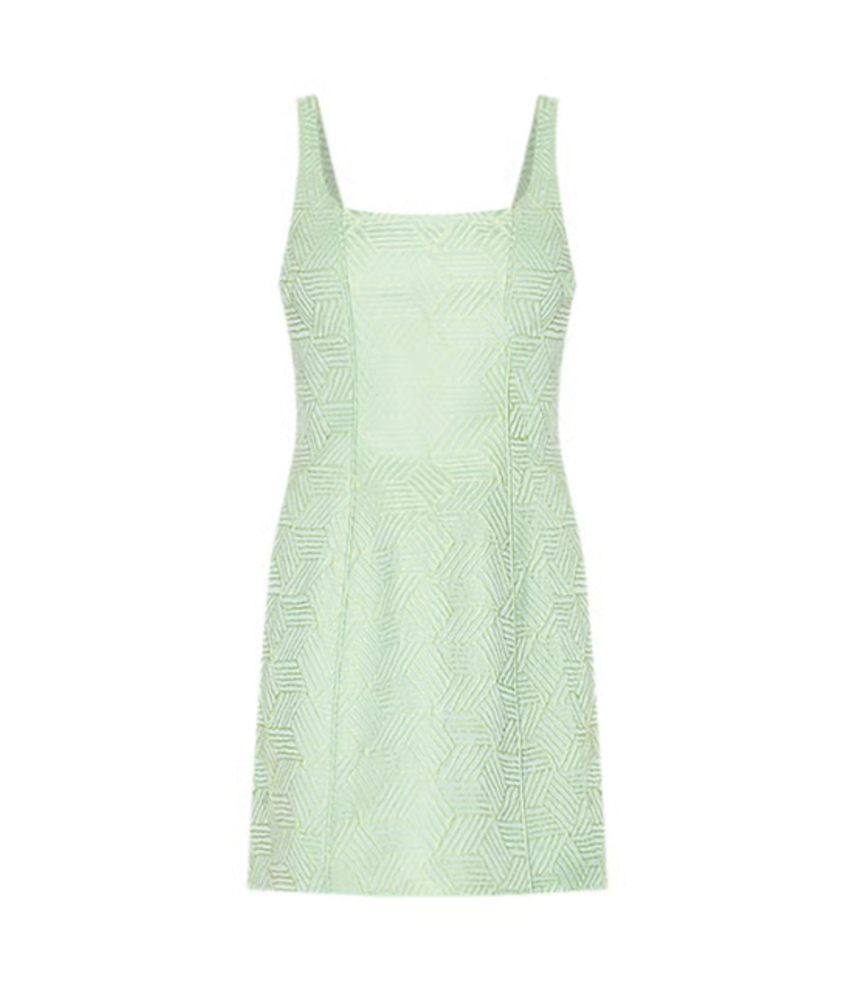 Bijoux Dress in Mint Illusion
