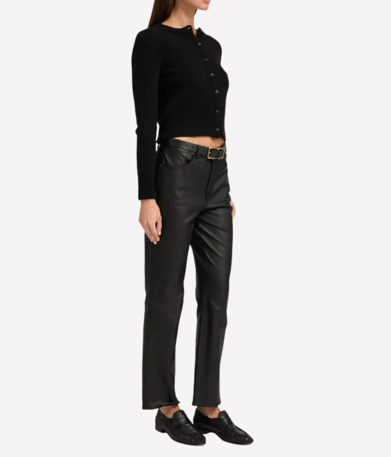 5 Pocket Ankle Slim Straight in Black