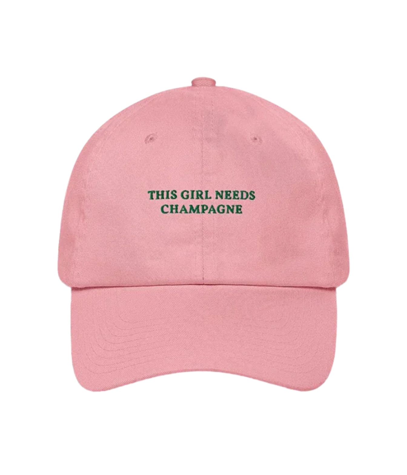 This Girl Needs Champagne Cap In Pink