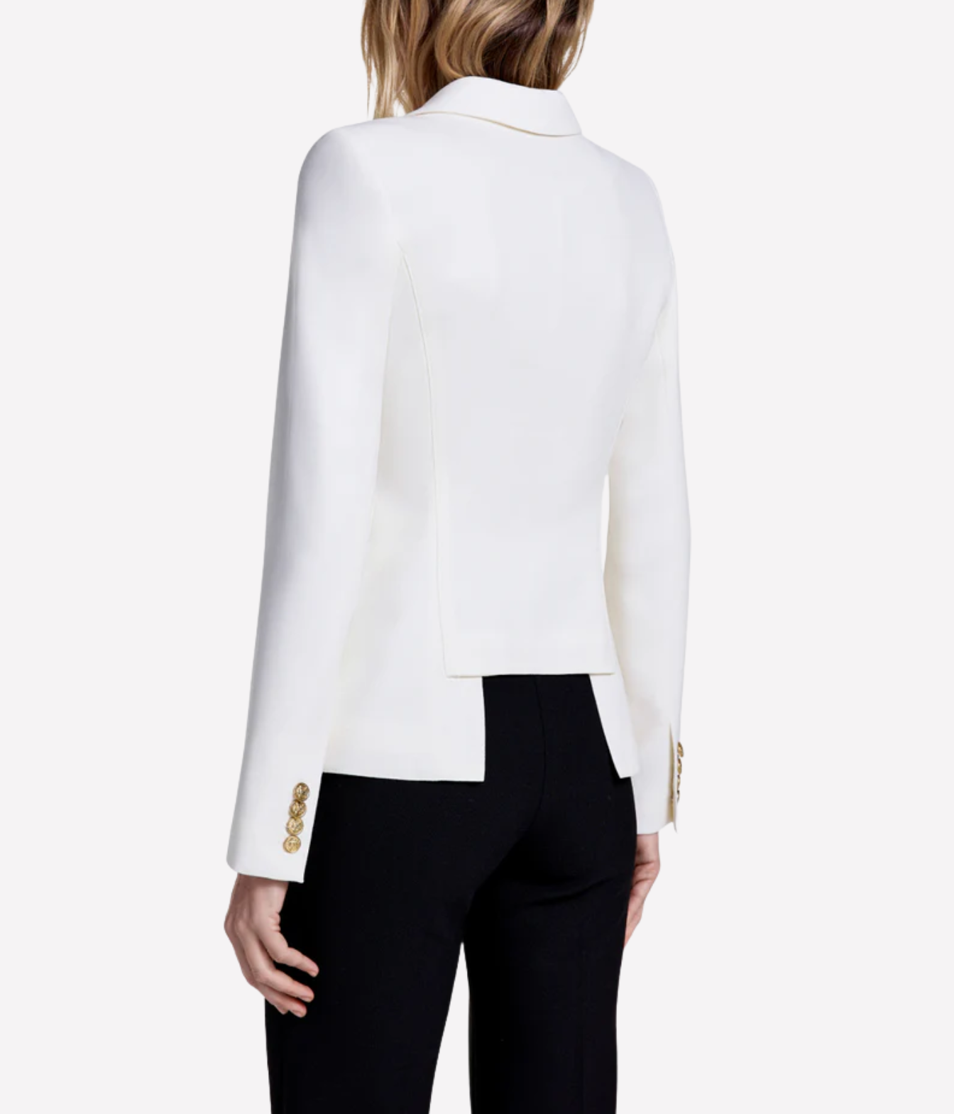 Classic Duchess Blazer In Ivory