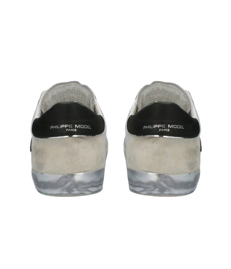 PRSX Low Woman in Foxy Lamine & Blanc Argent