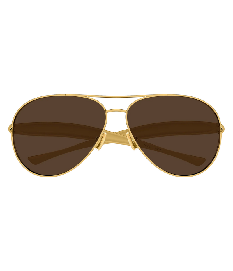 Aviator Sunglass in Gold