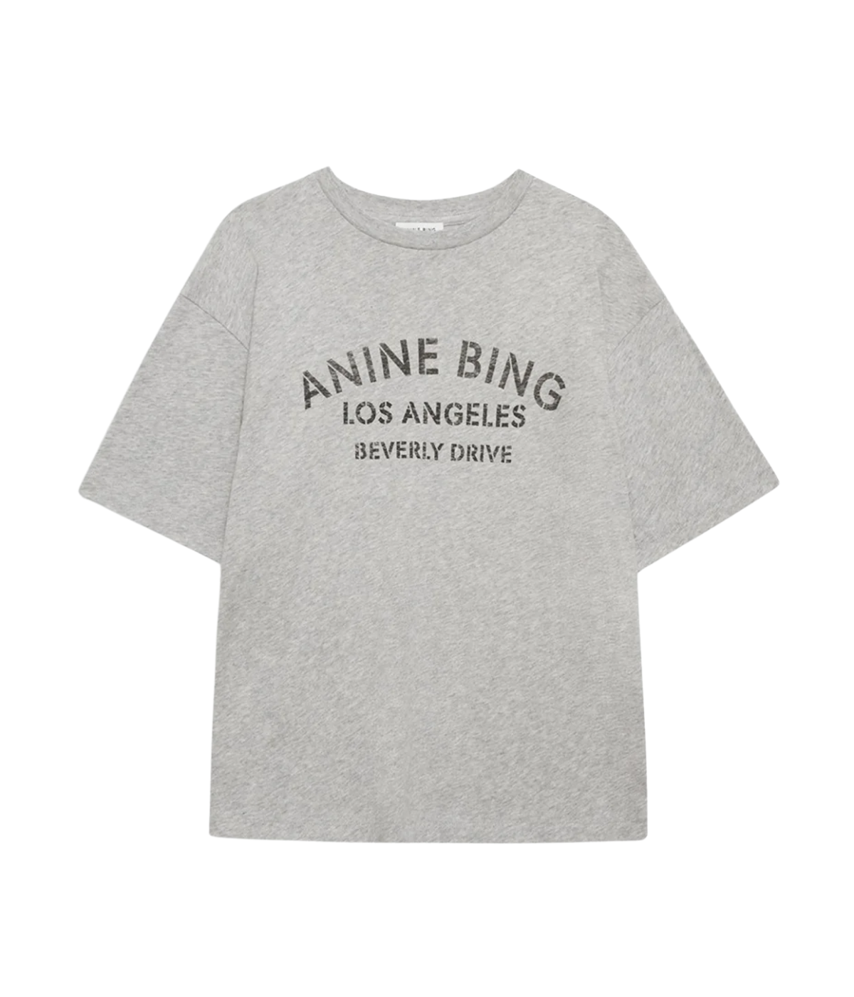 Cohen LA Tee in Grey Melange