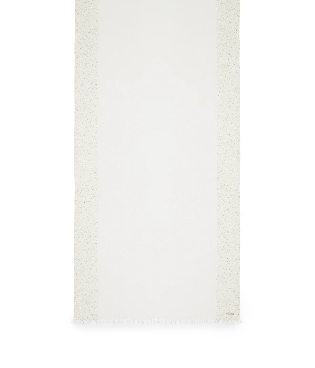 Dania Scarf in White/Brown