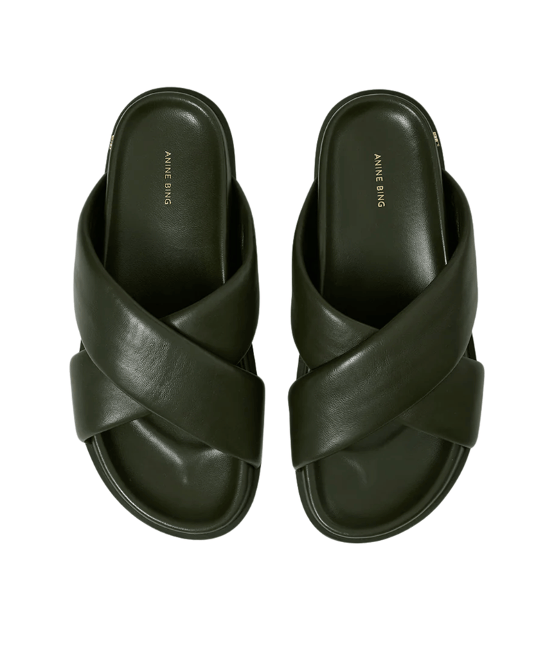 Emi Slides in Olive