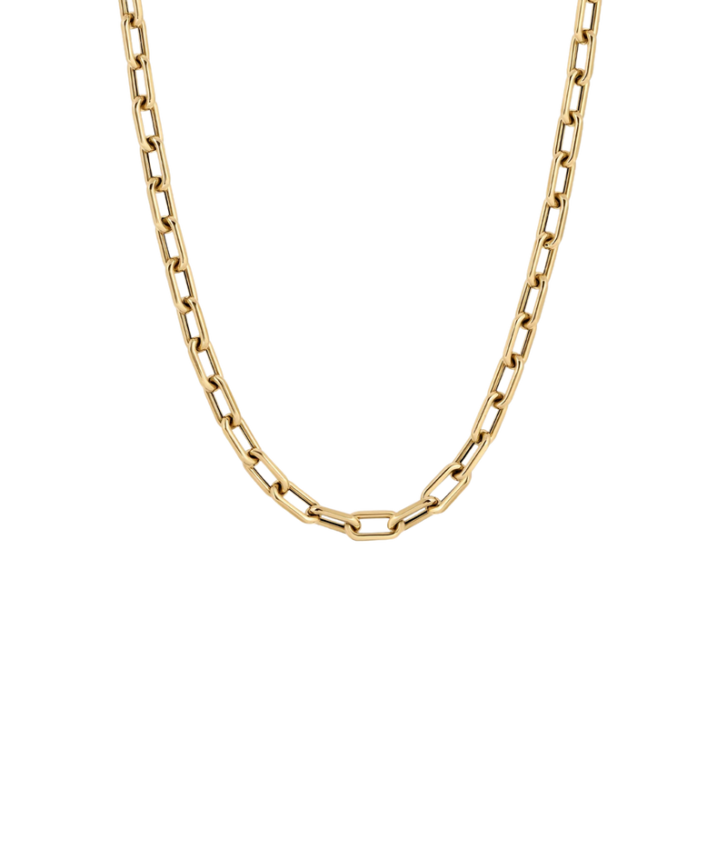 Adina Reyter 5.3Mm 16Inch Italian Chain Link Necklace In 14K Yellow Gold