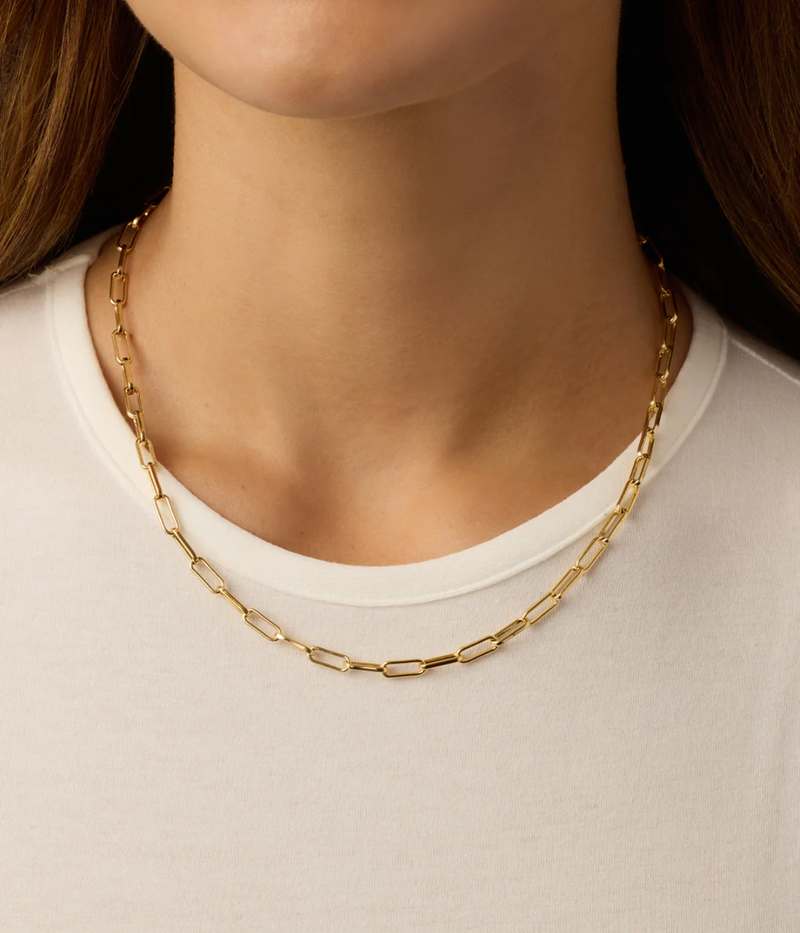 Parker Necklace in 18K Gold