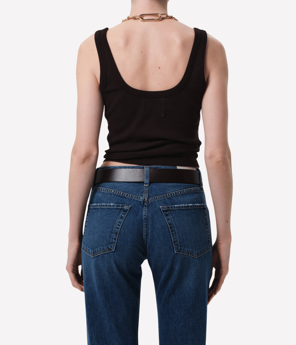 Faye Tank in Chocolate