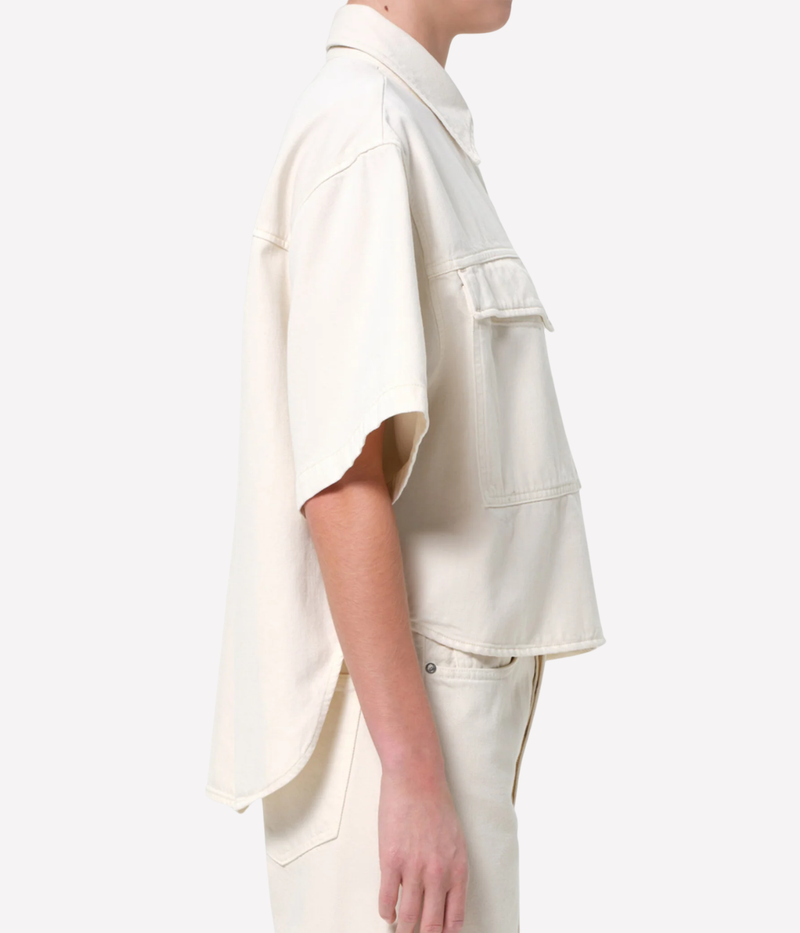 Enora Shirt in Brown Rice