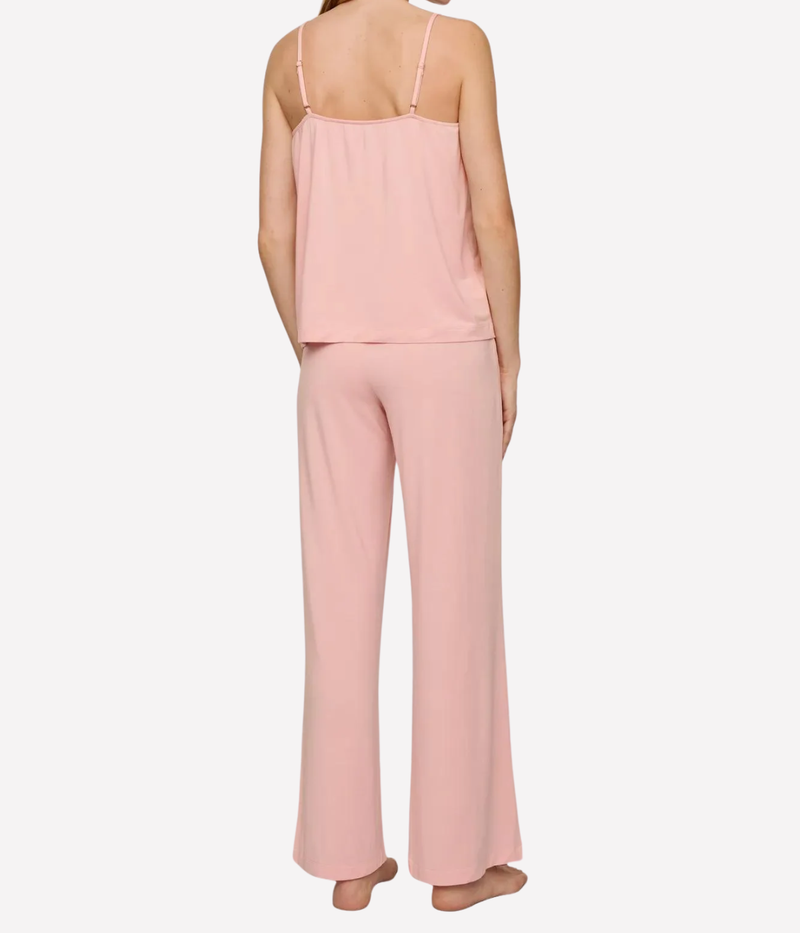 Gisele Cami Pant Pj Set in Silver Pink