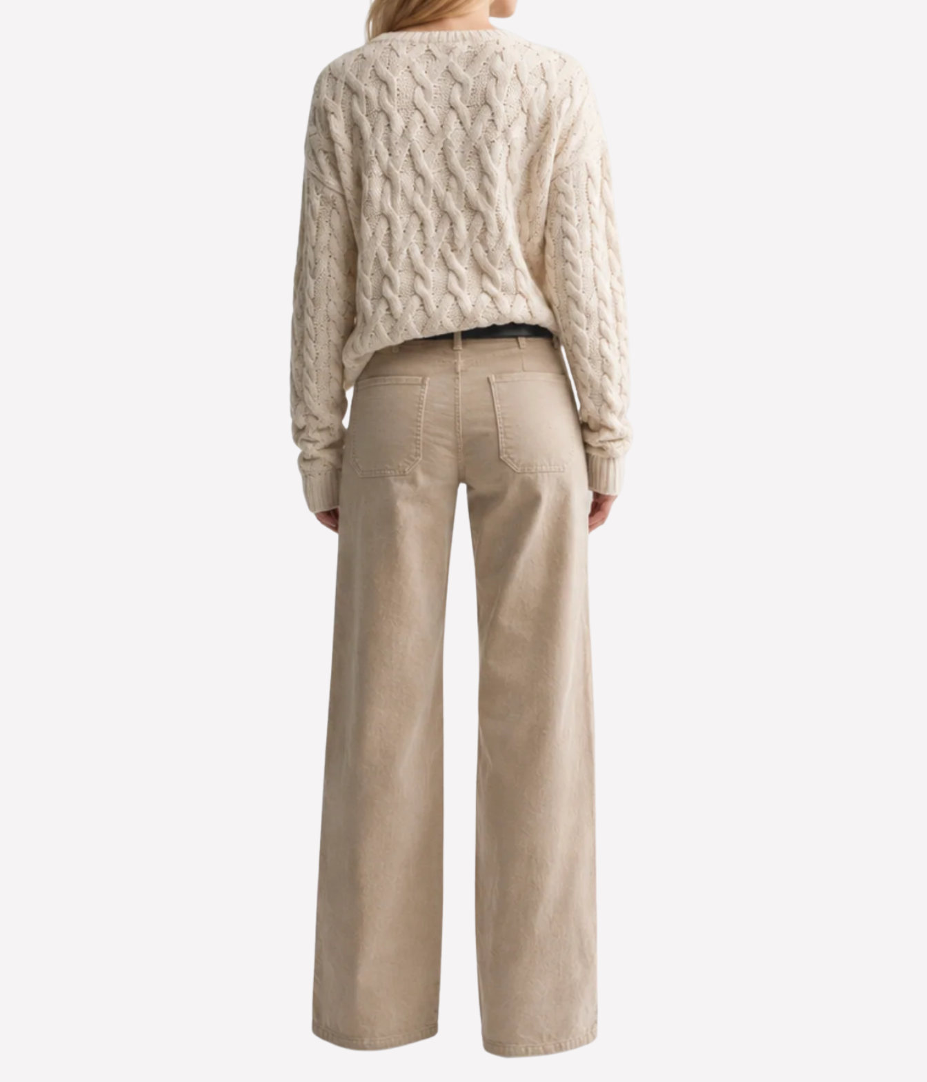 Florence Pant in Travertine