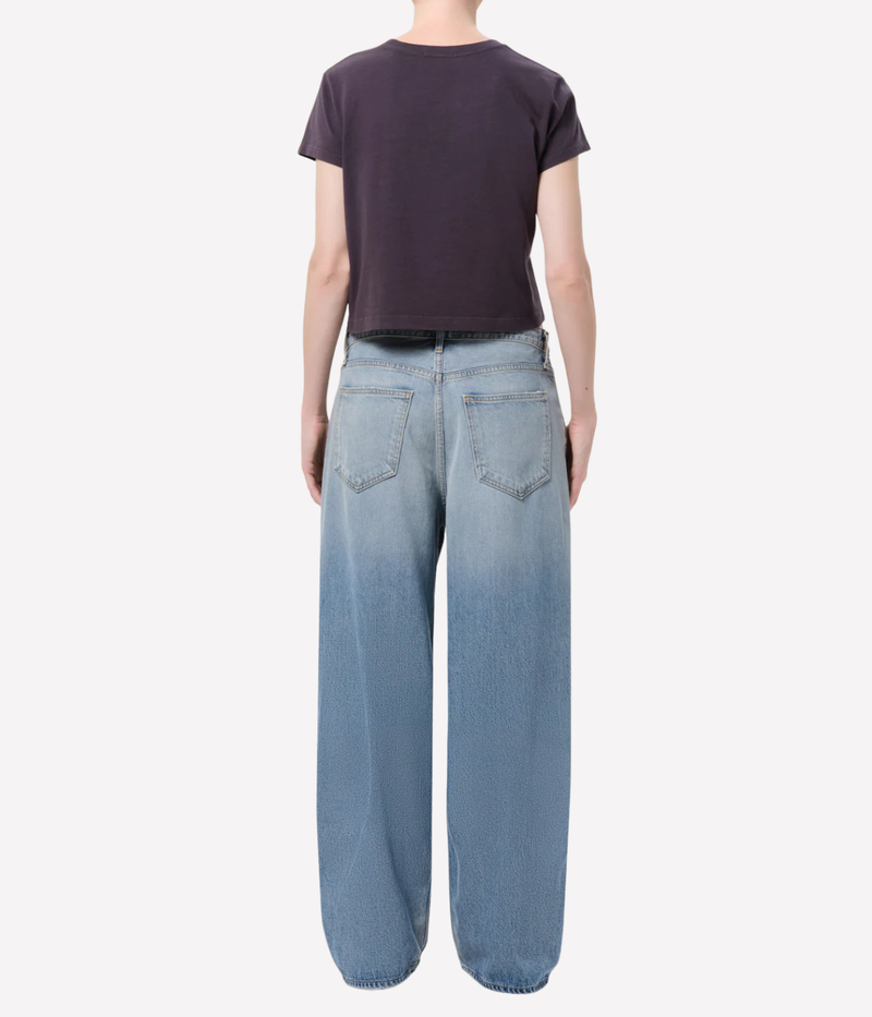 Low Slung Baggy Jean in Reset