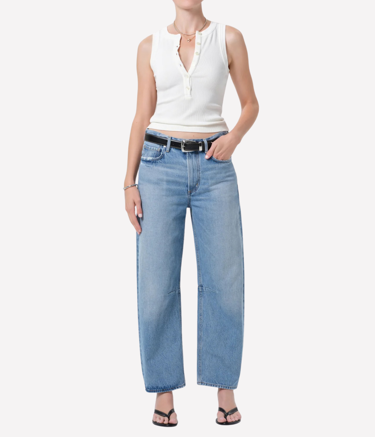 Miro Long Jean in Cupid