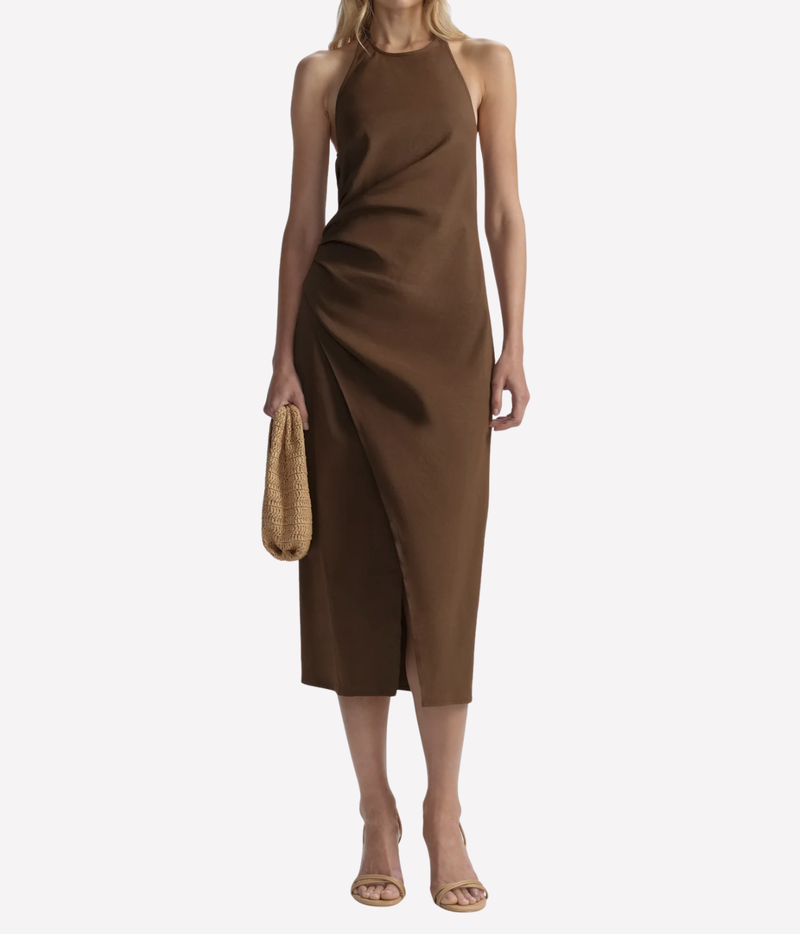 Sylvie Dress in Milk Chocolate