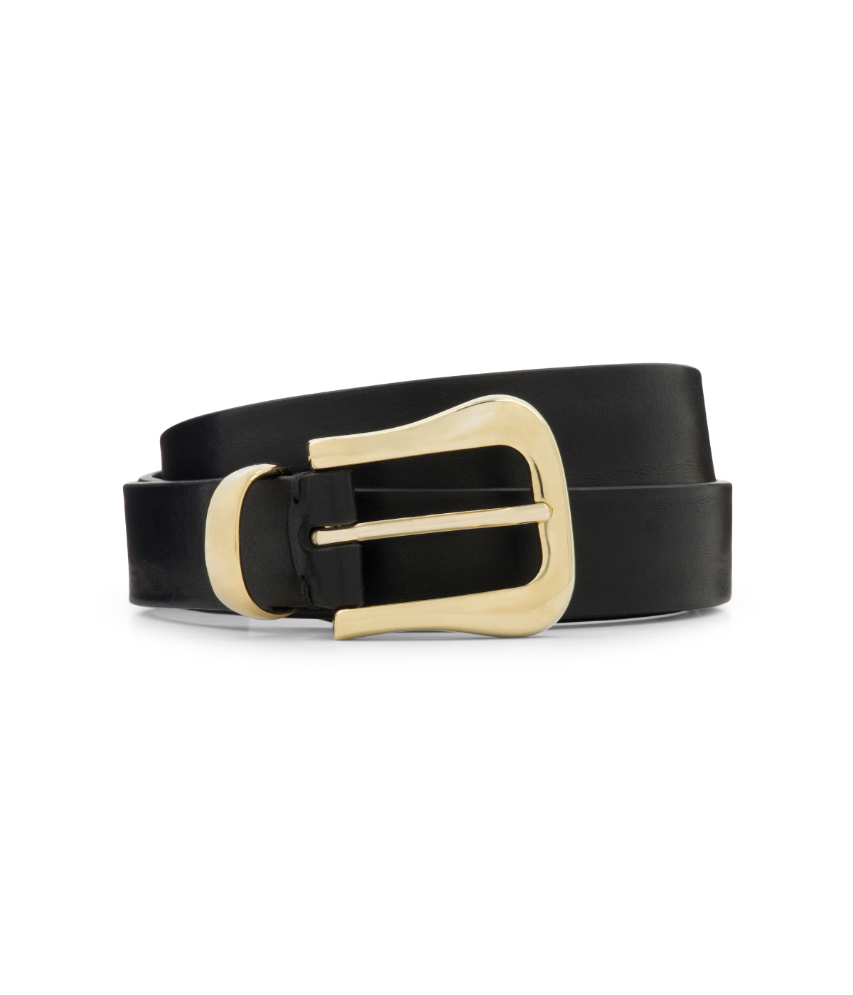 Gold Single Buckle Nicky Belt