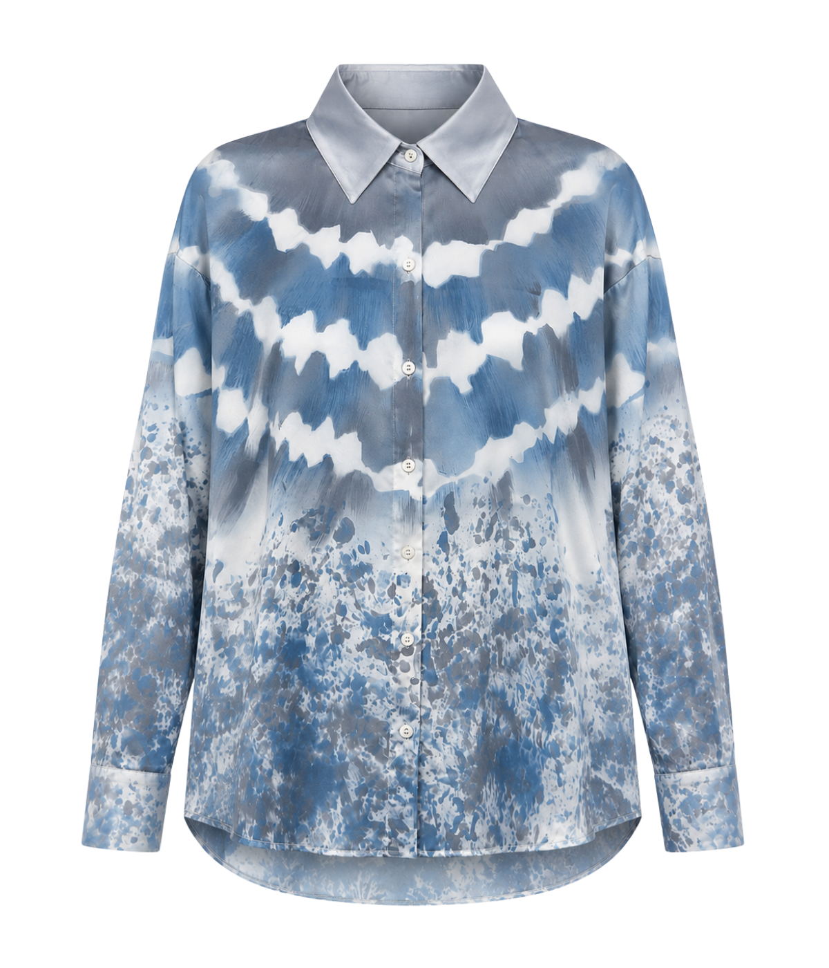 Degrade Silk Shirt in Water