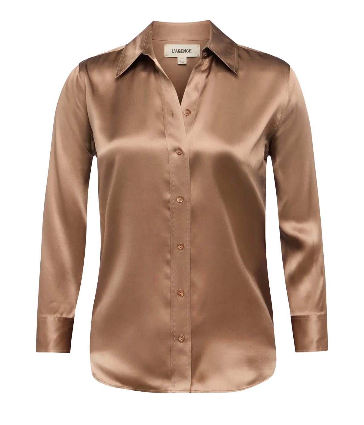 Dani 3/4 Sleeve Blouse in Cinnamon Swirl