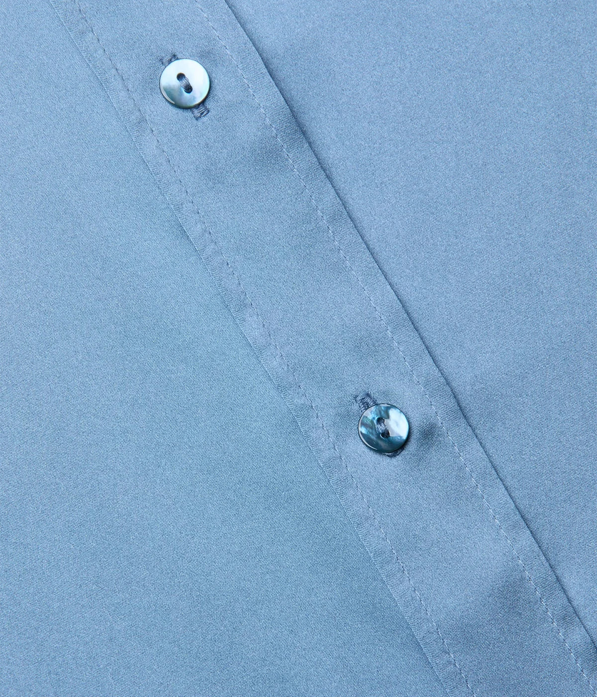Dani 3/4 Sleeve Blouse in Blue Mist