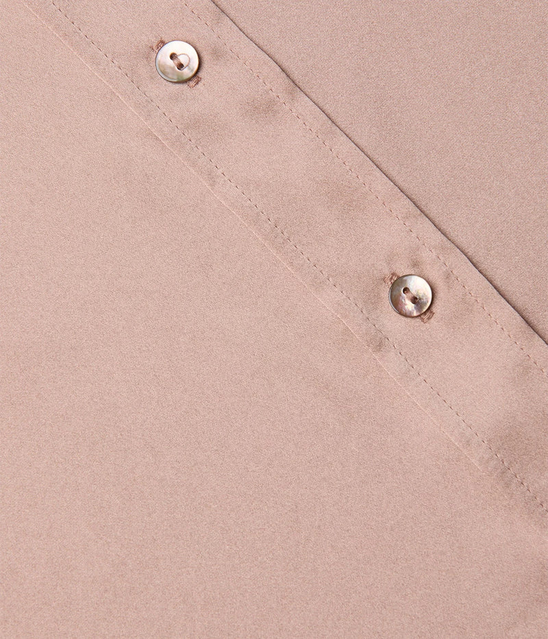 Dani 3/4 Sleeve Blouse In Soft Nude
