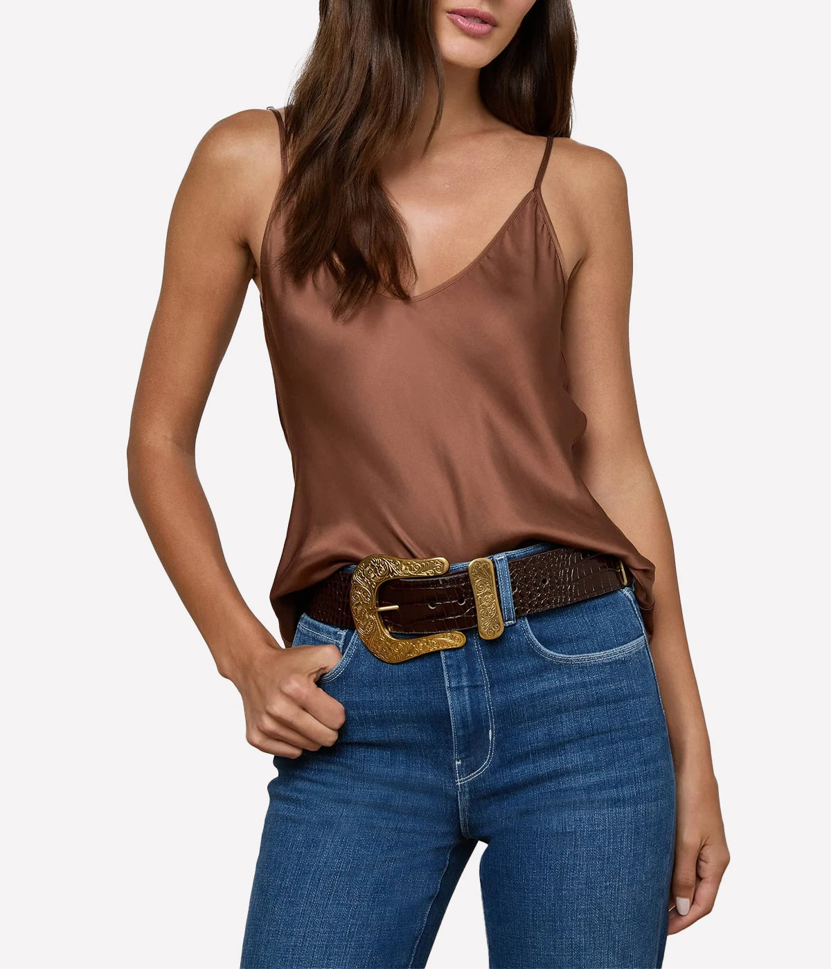 Lexi Camisole in Sepia Brown