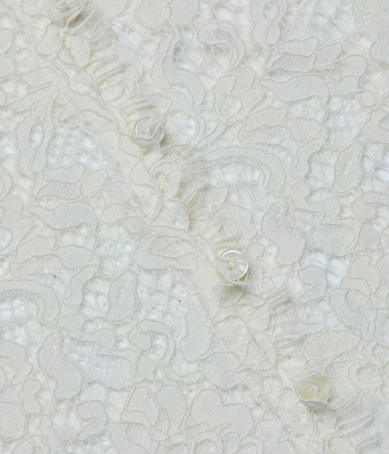 Anita Lace Button Up In Ivory