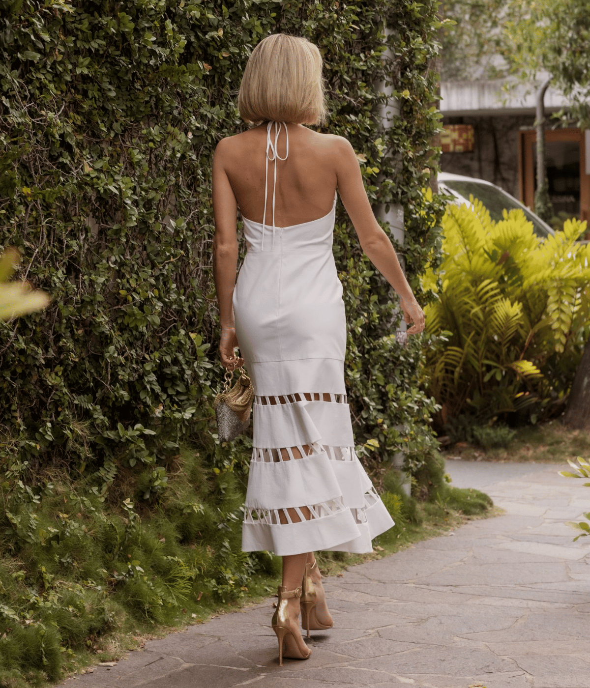 Janessa Dress in WHITE