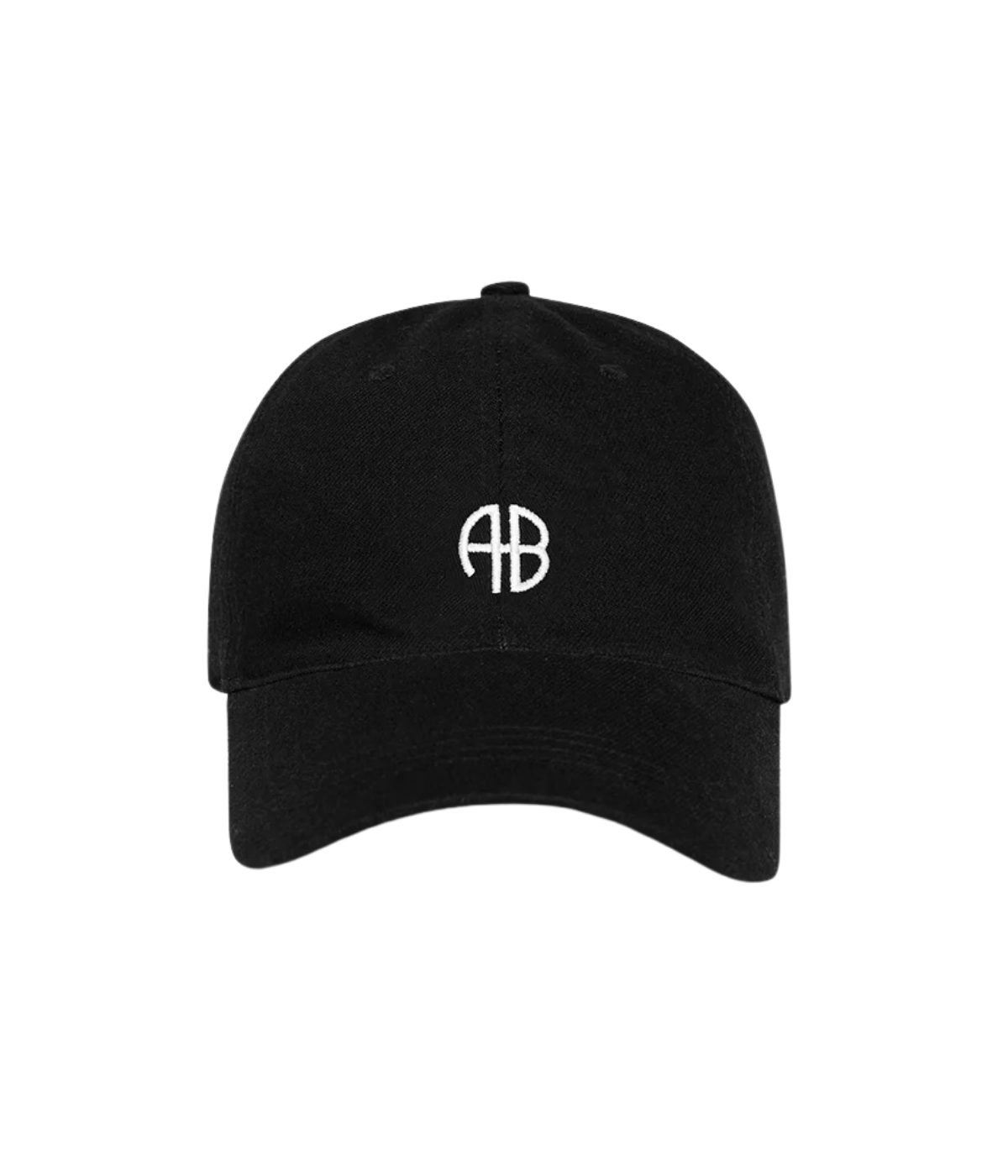Jeremy Baseball Cap in Black Denim
