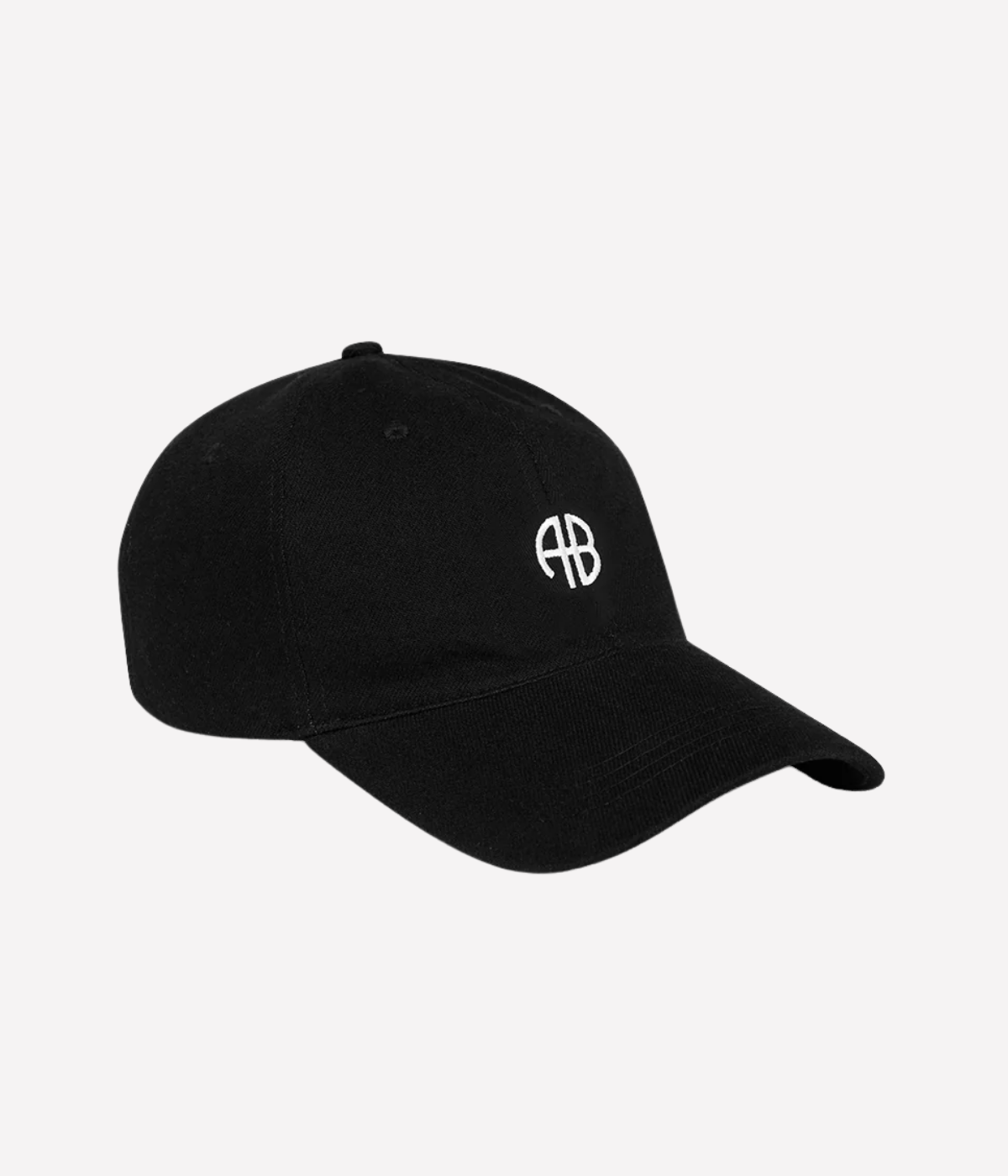 Jeremy Baseball Cap in Black Denim