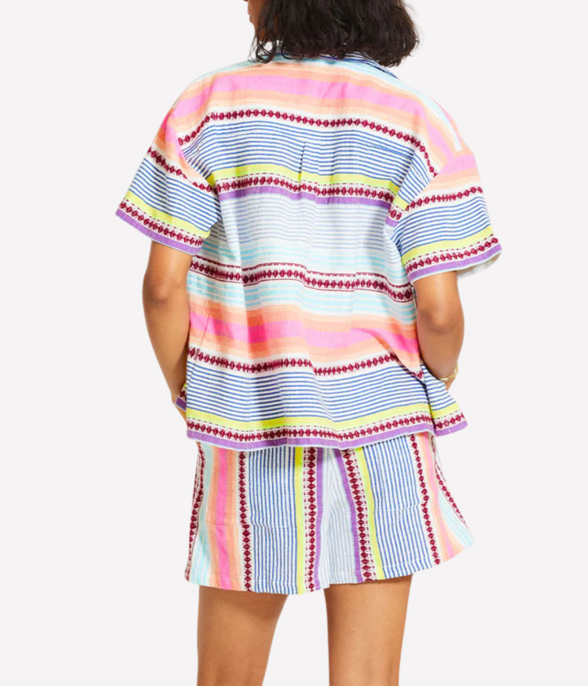 Tuuli Cabana Shirt in Cirq Citrus