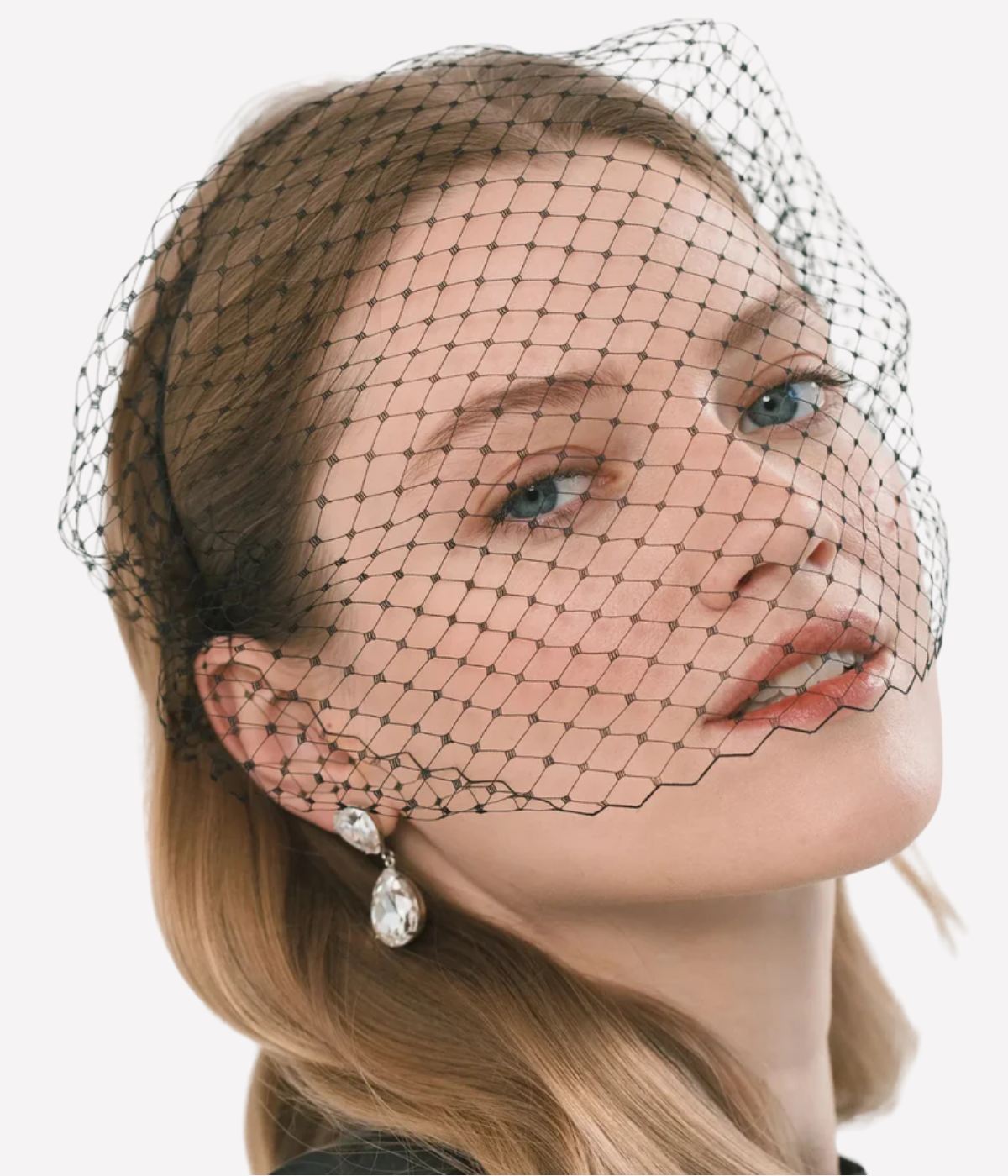 Voilette Headband in Black