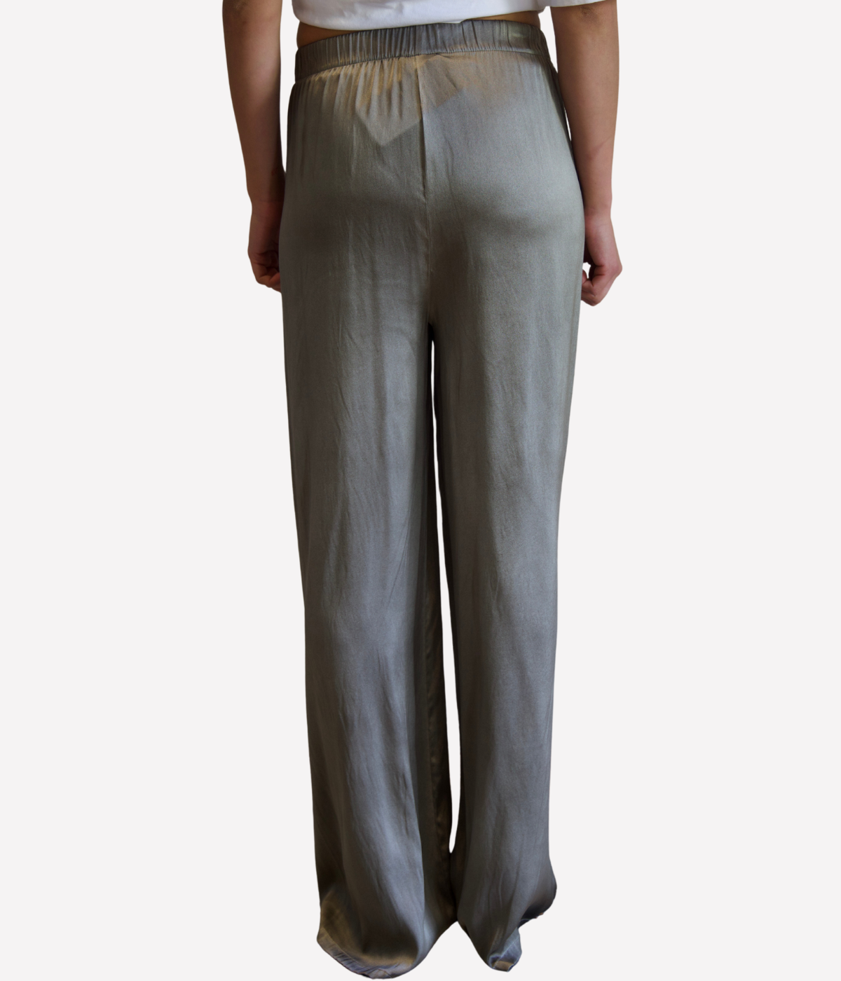 *FINAL SALE* BOREAL HIGH WAIST SILK PALAZZO PANTS