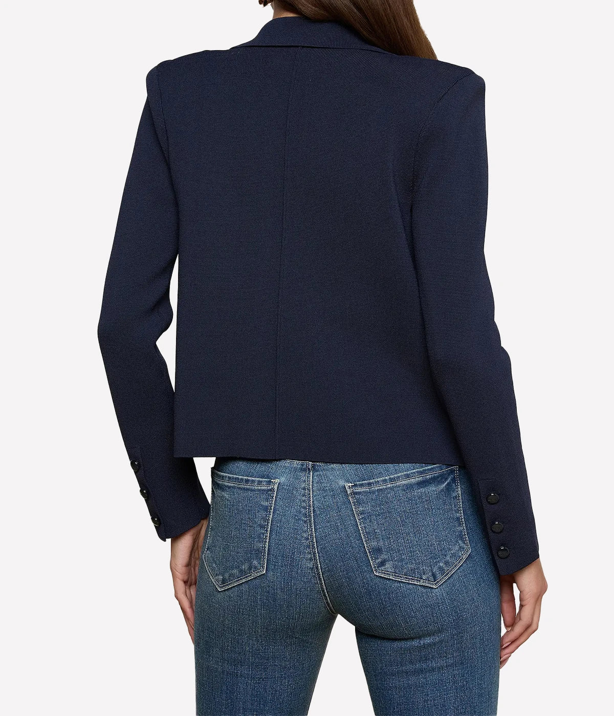 Mercer Knit Blazer In Midnight