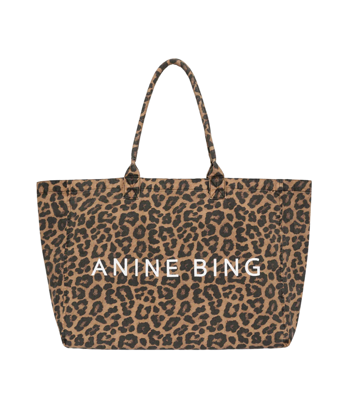 Leo Canvas Tote in Leopard