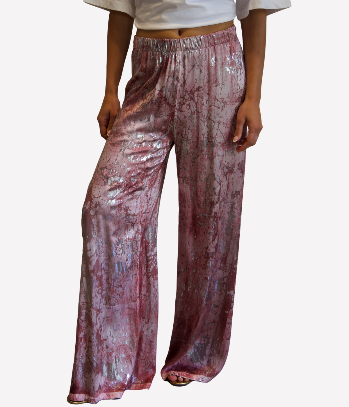 *FINAL SALE* Marble Lamination Pants in Agata