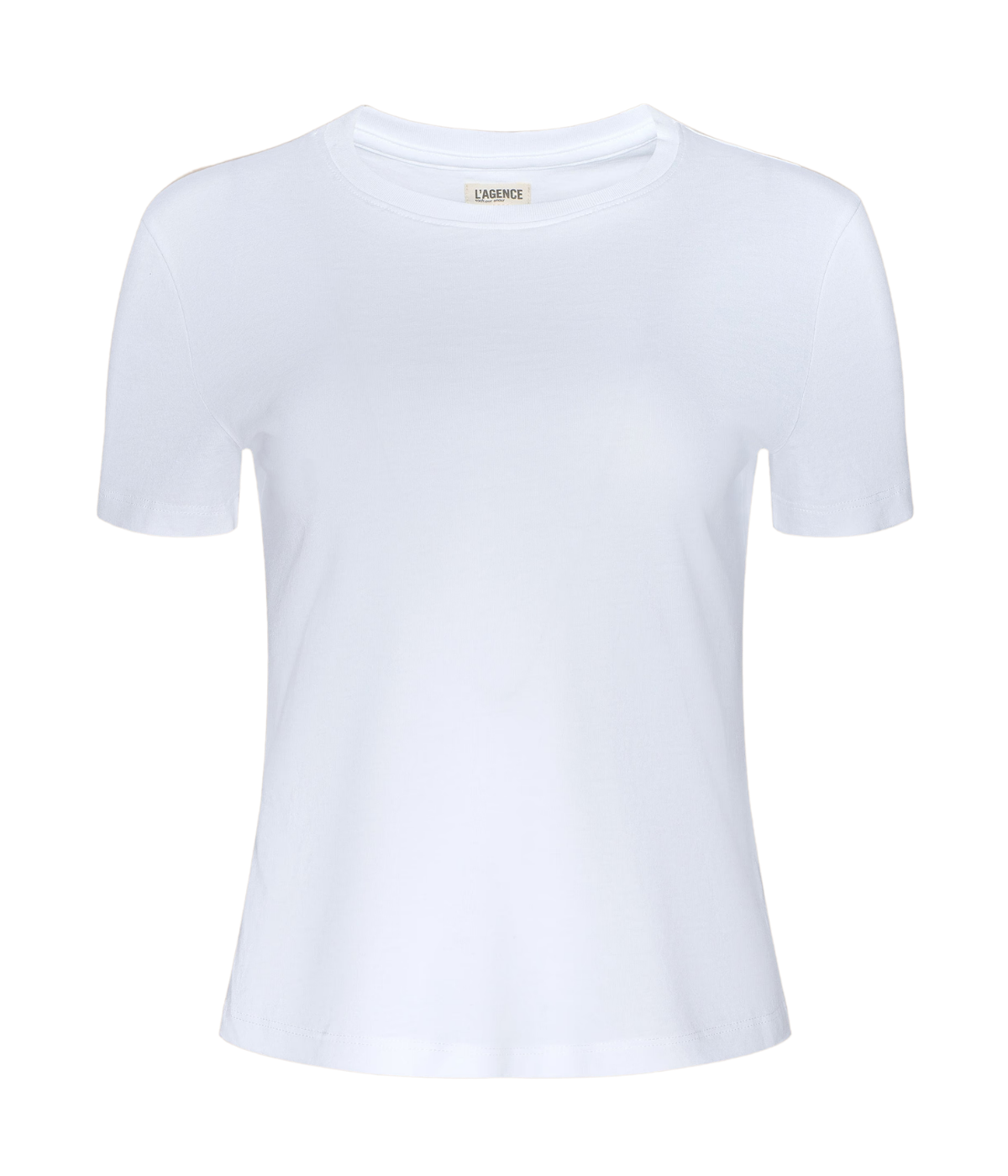 Aileen Short Sleeve Tee In White