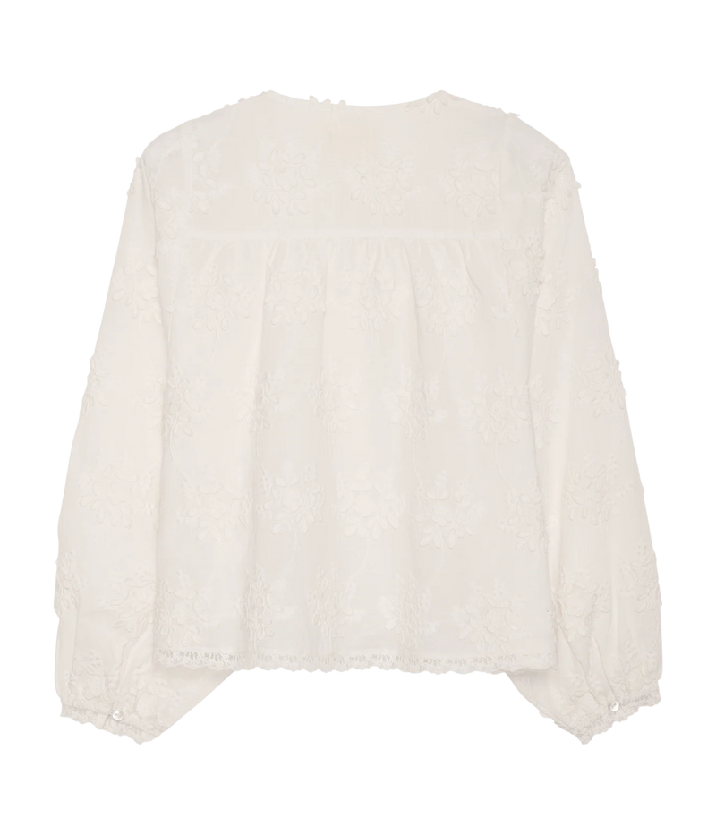 Delphine Top in Off White